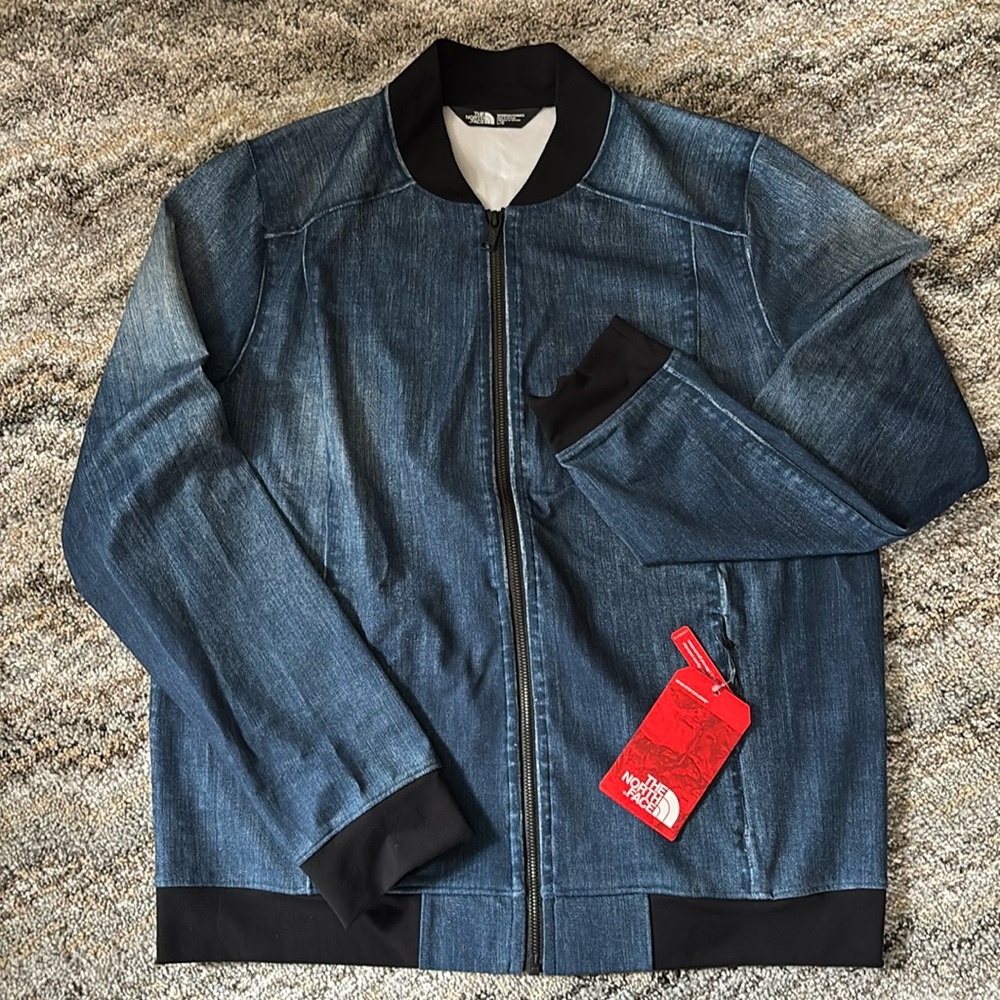 The NorthFace Women’s Indigo Knit Jacket Large